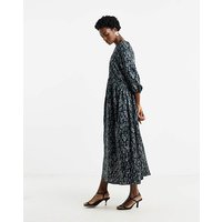 Long Sleeve Smock Dress Animal JD Williams