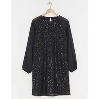 Sequin Shift Dress