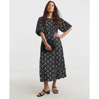 Sequin Bow Velvet Dress