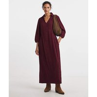 Textured Jersey Collared Dress
