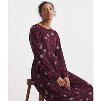 Soft Touch Printed Smock Dress Floral JD Williams
