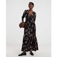 Soft Touch Long Sleeve Notch Neck Dress JD Williams