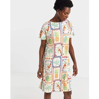 Great Value Jersey Swing Dress Abstract Print