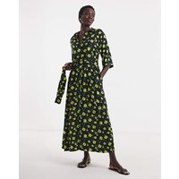 Belted Shirt Dress Floral Print