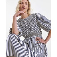 Shirred Puff Sleeve Dress JD Williams