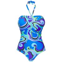 Swirl Bandeau Swimsuit Swirl