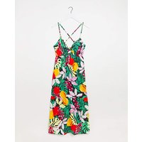 Fruit Beach Dress Fruit Print
