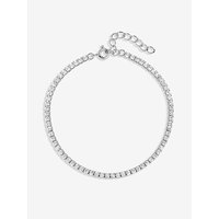 Sterling CZ Fine Tennis Bracelet