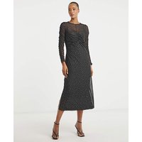 Sequin Midi Dress