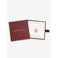 Plated Birthstone Pendant October
