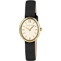 Leather Strap Watch Gold