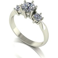 9ct White Gold 1ct Ring White Gold