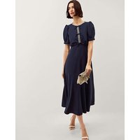 Bonnie Puff Sleeve Midi Dress