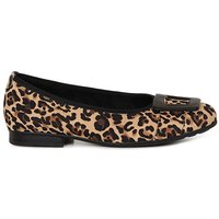 Paige Ballet Pumps Leopard Suede