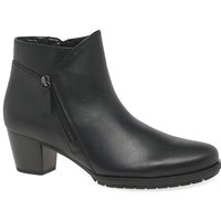 Olivetti Wide Fit Ankle Boots Leather