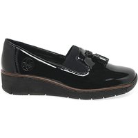 Gleam Standard Fit Tassel Loafers Patent