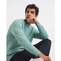 Cotton Twist Crew Neck Knitted Jumper Jacamo 3XL56 58