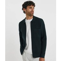 Knitted Zip Through Shirt 3XL54 56
