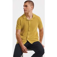 Knitted Revere Collar Shirt L42 44