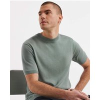 Knitted Crew Neck T Shirt L42 44