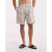 Print Swim Shorts Long Jacamo 36 38