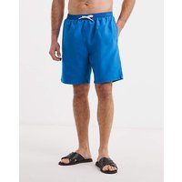 Blue Plain Swim Shorts Long Jacamo 36 38