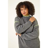 Trim Detail Knit Jumper