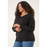 Stitch V Neck Knit Jumper