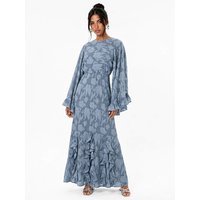 Floral Burnout Maxi Dress