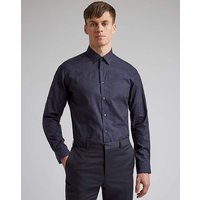 Floral Jacquard Slim Fit Shirt