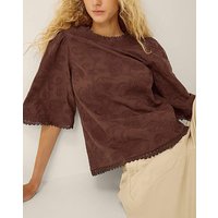 Sabine Floral Embroidered Top