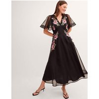 Felicity Embroidered Midi Dress