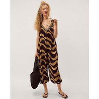Zahara Sleeveless Print Jumpsuit