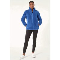 Soft Sherpa Fleece Jacket Royal Blue