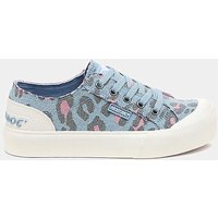 Jazzin Canvas Trainers Light Blue