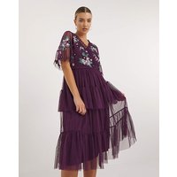Deluxe Embroidered Mxi Dress