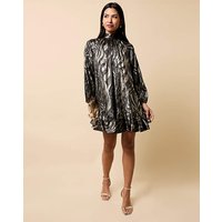 Print Mini Dress