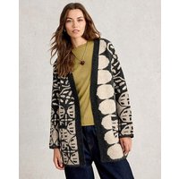 Jewel Longline Cardi NAT Multi