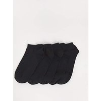 5 Pack Super Value Trainer Liner Socks ONE