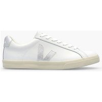 Esplar Logo White Trainers White Silver