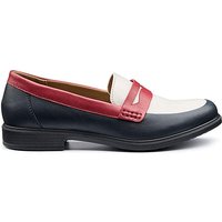 Dorset Wide Fit Loafer Navy Salsa 1 2