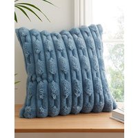 Carved Faux Fur Cushion 50X50