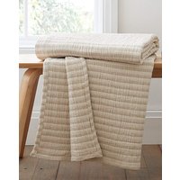 Cotton Muslin Stripe Throw 150X200