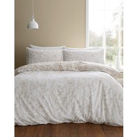 Brushed Floral Toile Duvet Set KING