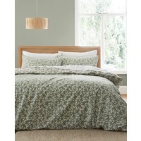 Shadow Leaves Duvet Set GRN KING