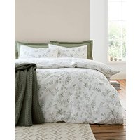 Thea Floral Duvet Cover GRN KING