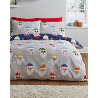 CL Xmas Santa Spec Tacular Duvet Set