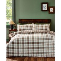 CL Kelso Check Duvet Cover Set ORGE