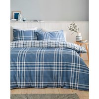 CL Kelso Check Duvet Cover Set BLU