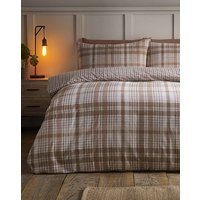 CL Brushed Hamish Check Duvet Set
